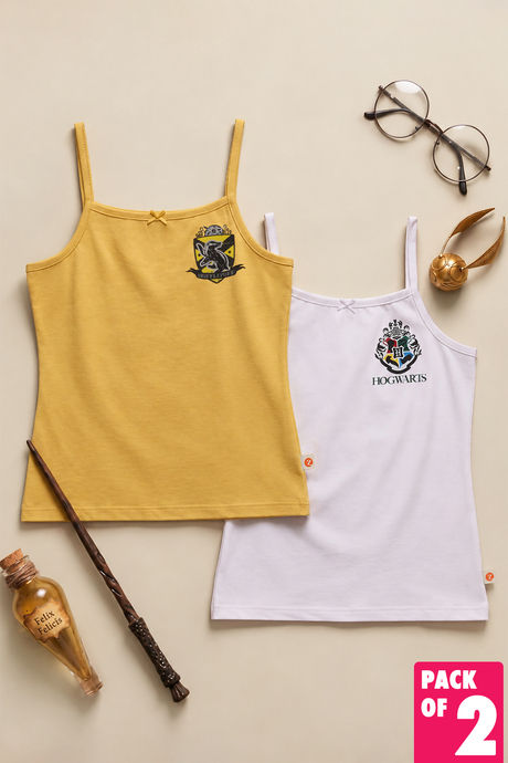 Zivame Girls Harry Potter Camisoles (Pack of 2) - Multicolor Buy Zivame Girls Harry Potter Camisoles (Pack of 2) - Multicolor